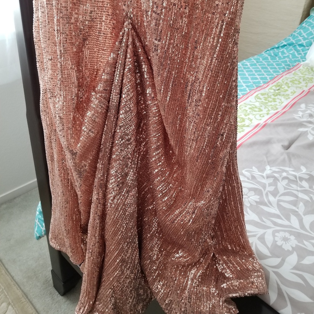 Sequins evening dress